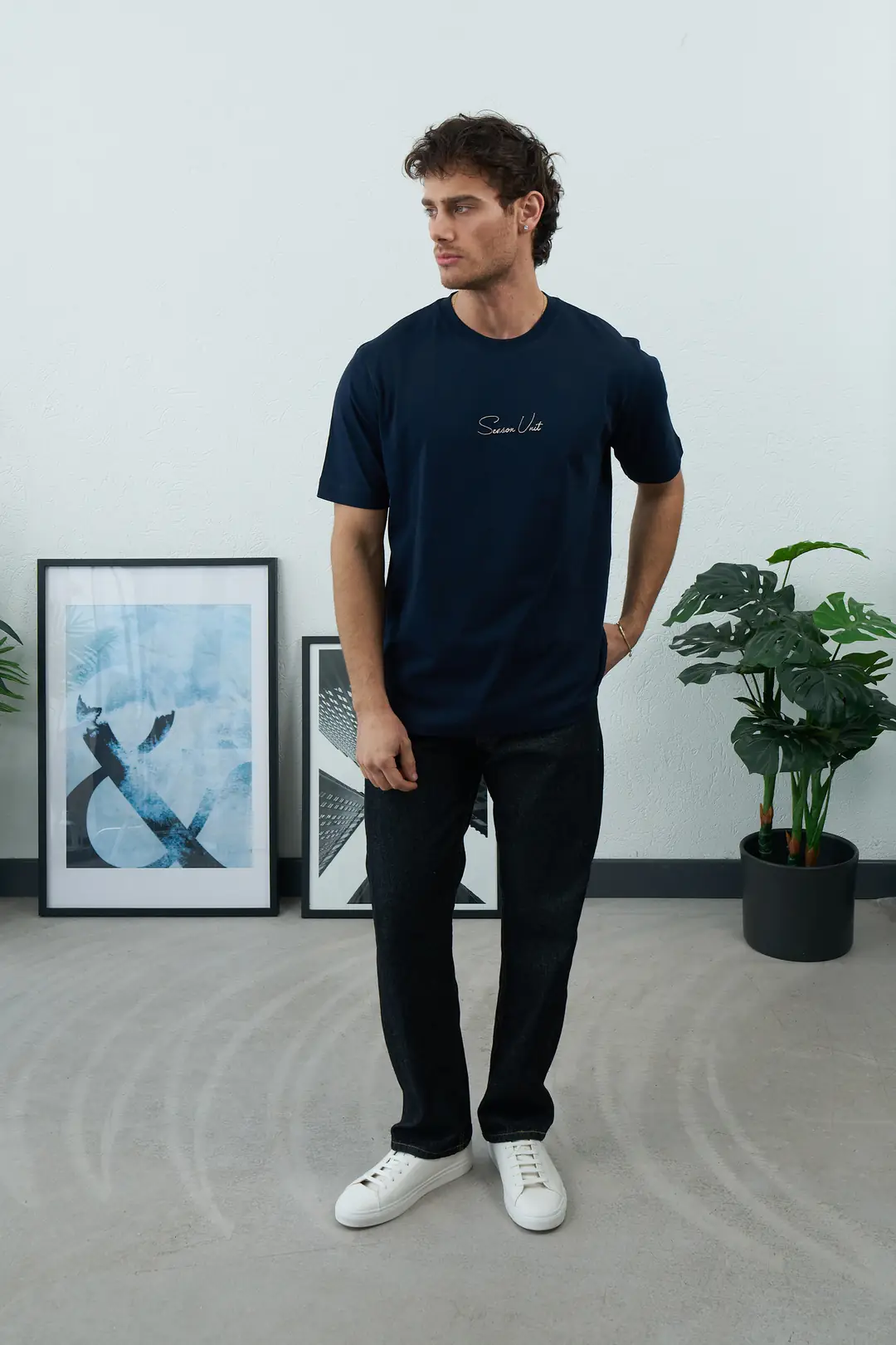 Season Unit Yazılı T-Shirt