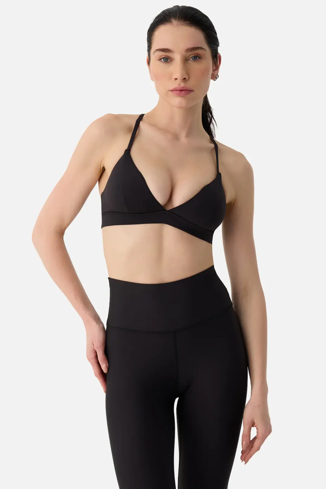Splendor Sports Bra Büstiyer Black