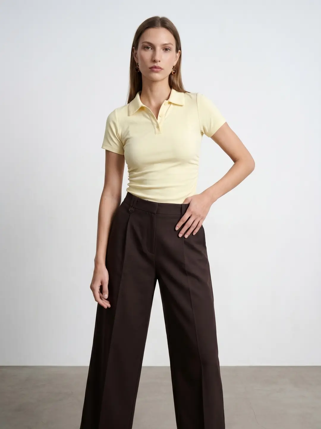 Polo Yaka Top T-Shirt