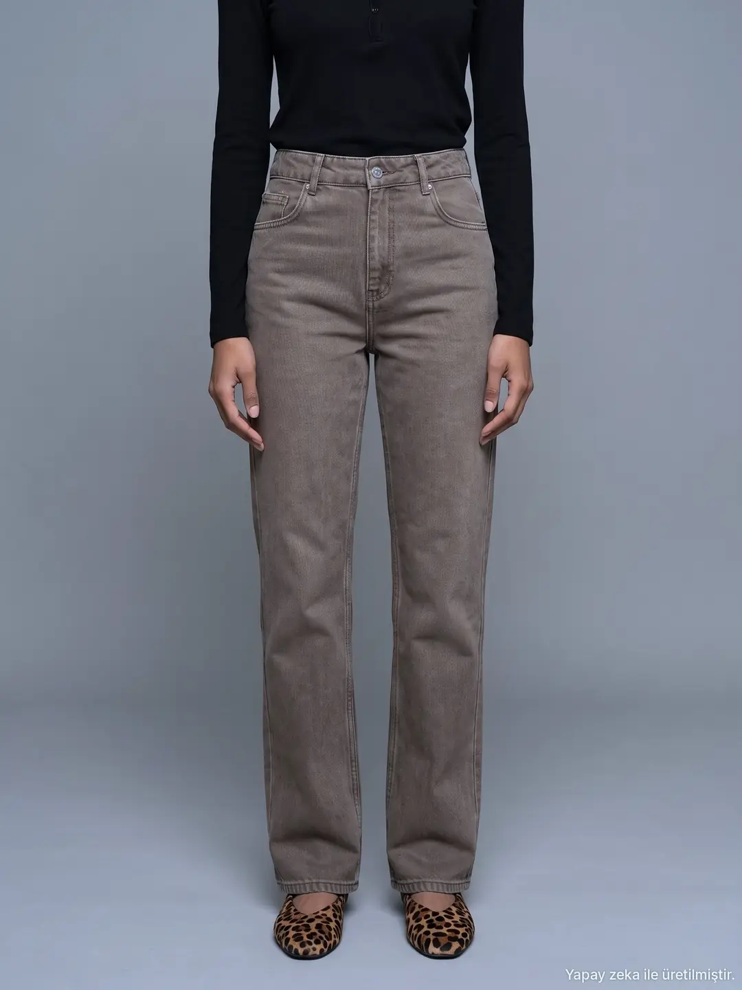 Wideleg Tencel Pantolon