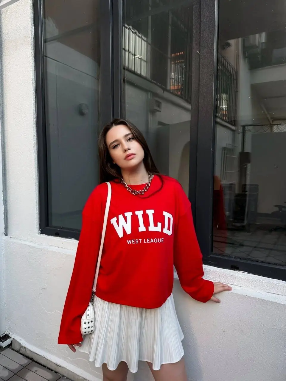 Uzun Kollu Sweatshirt