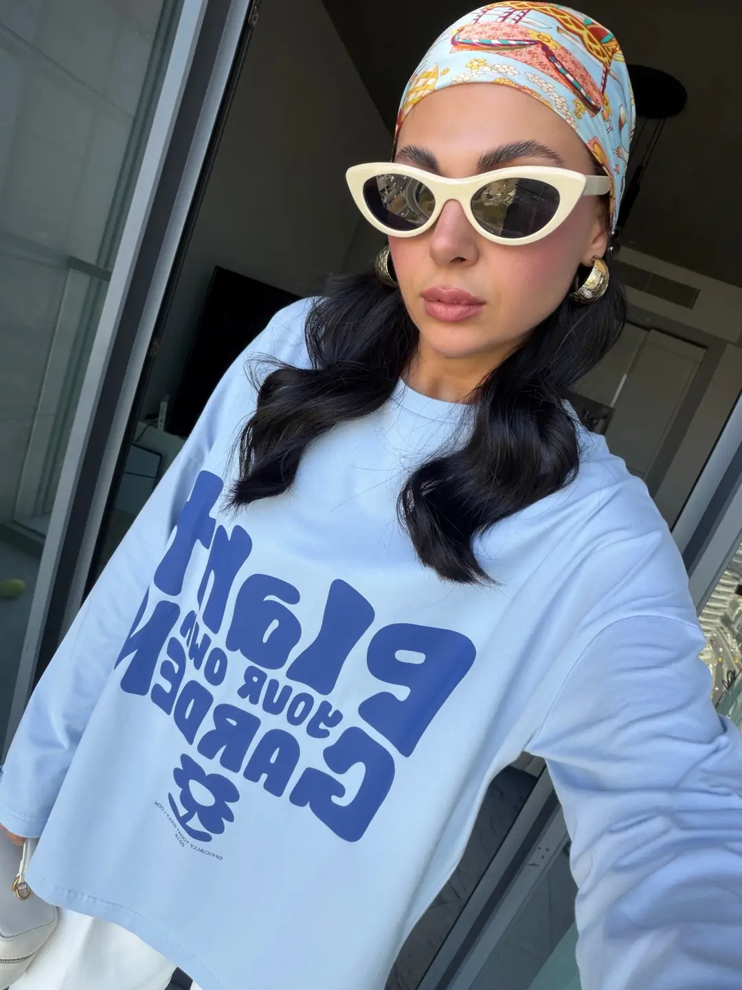 Baskılı Basic Sweatshirt